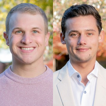 Charlie Vasbinder and Thanas Kountroubis